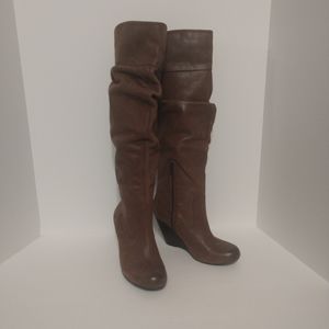 Leather Jessica Simpson Knee High Boots 8.5